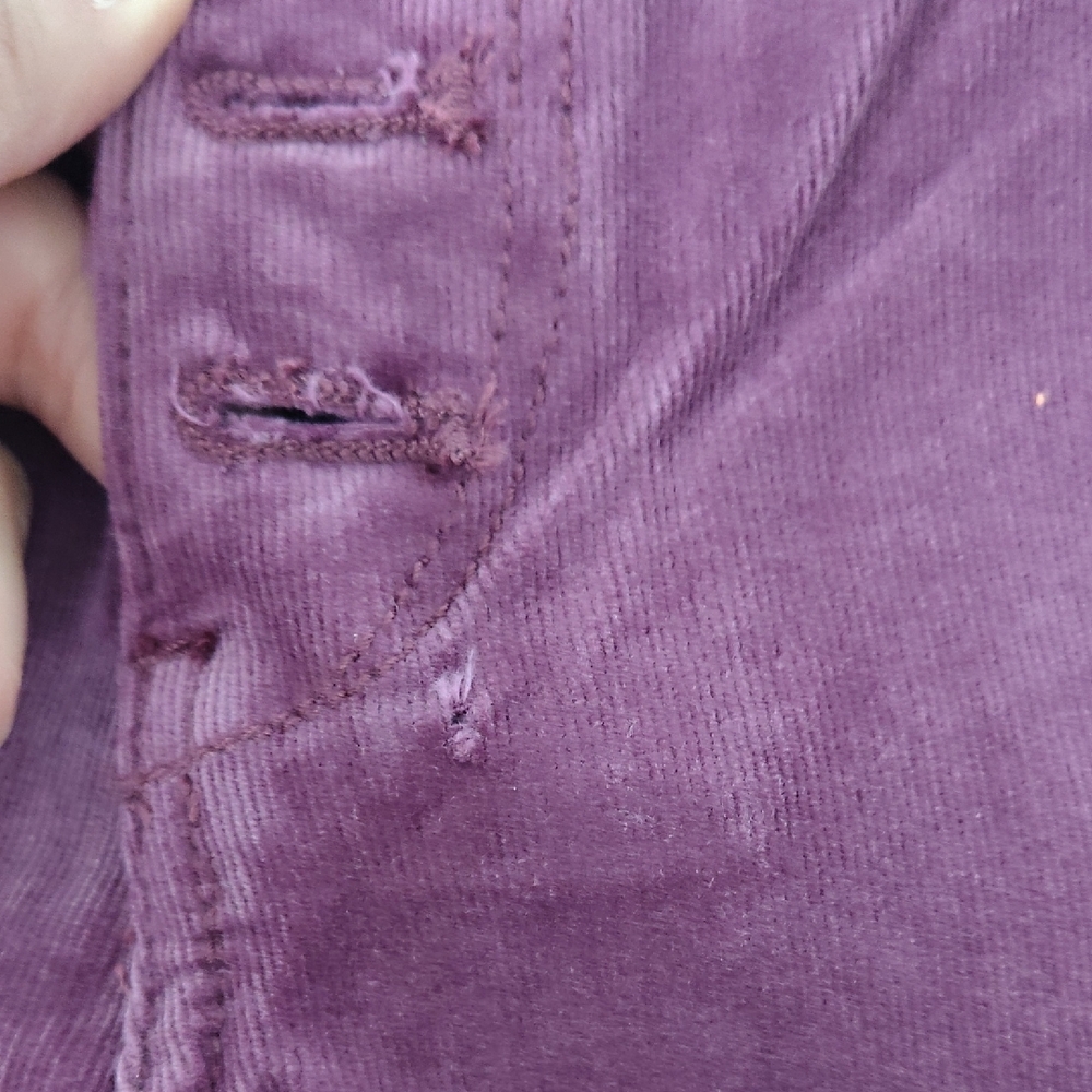Pilcro Women's Rich Purple Skinny Jeans - Picture 6 of 8